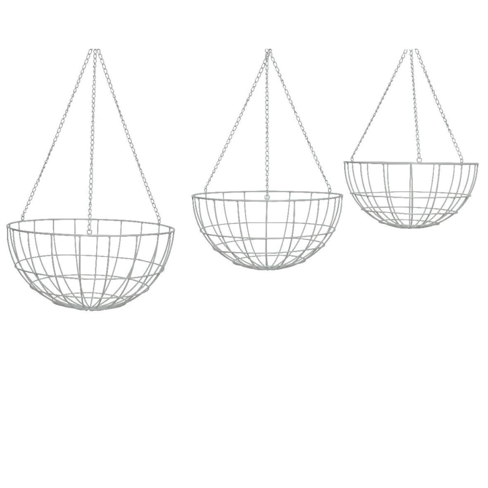 SET 3 MEZZE SFERE METLLO WHITE